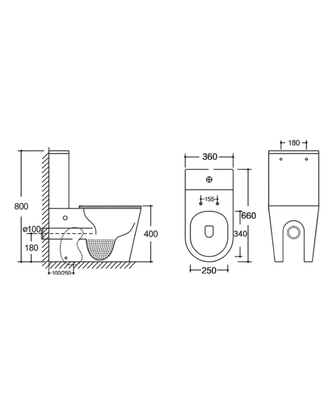 Curve Shape (Back-to-Wall) spec drawing thumbnail